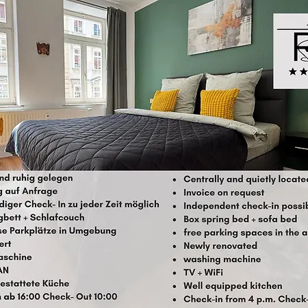 Lägenhet Komplette Suedvorstadt *
